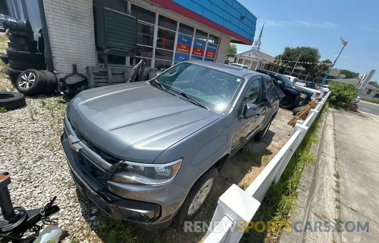2 Photograph of a damaged car 1GCGSCEN6N1106727 CHEVROLET COLORADO 2022