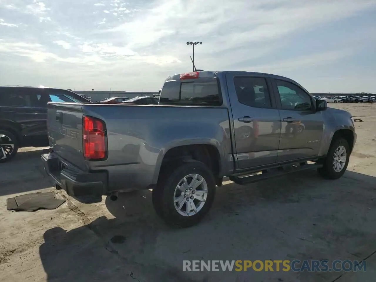 3 Photograph of a damaged car 1GCGSCEN7N1124248 CHEVROLET COLORADO 2022