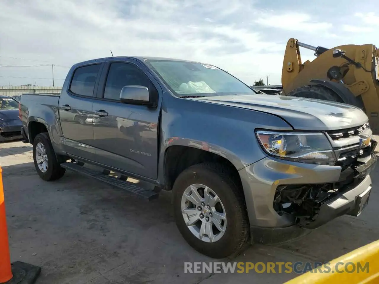 4 Photograph of a damaged car 1GCGSCEN7N1124248 CHEVROLET COLORADO 2022