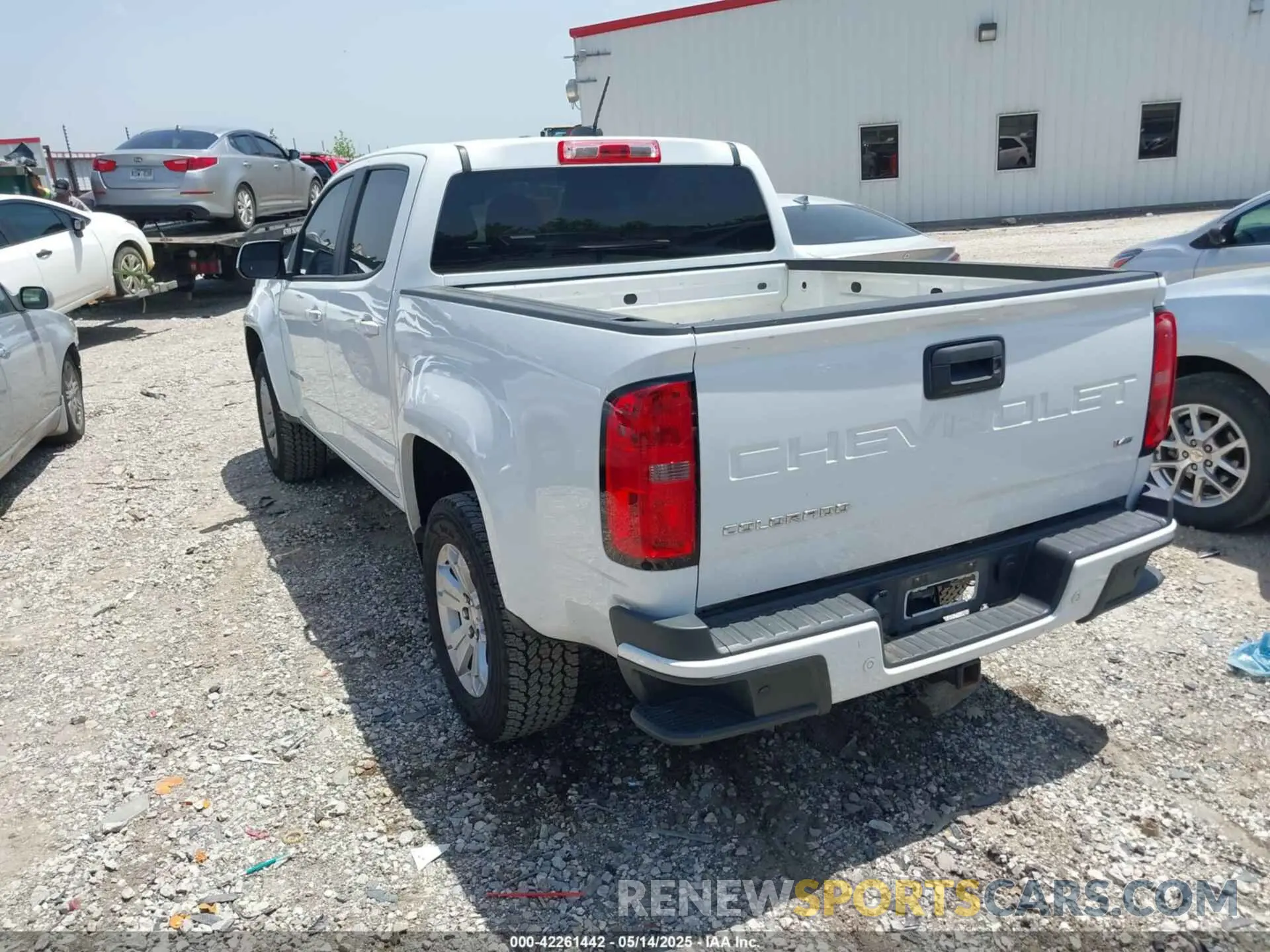 3 Photograph of a damaged car 1GCGSCEN8N1159669 CHEVROLET COLORADO 2022