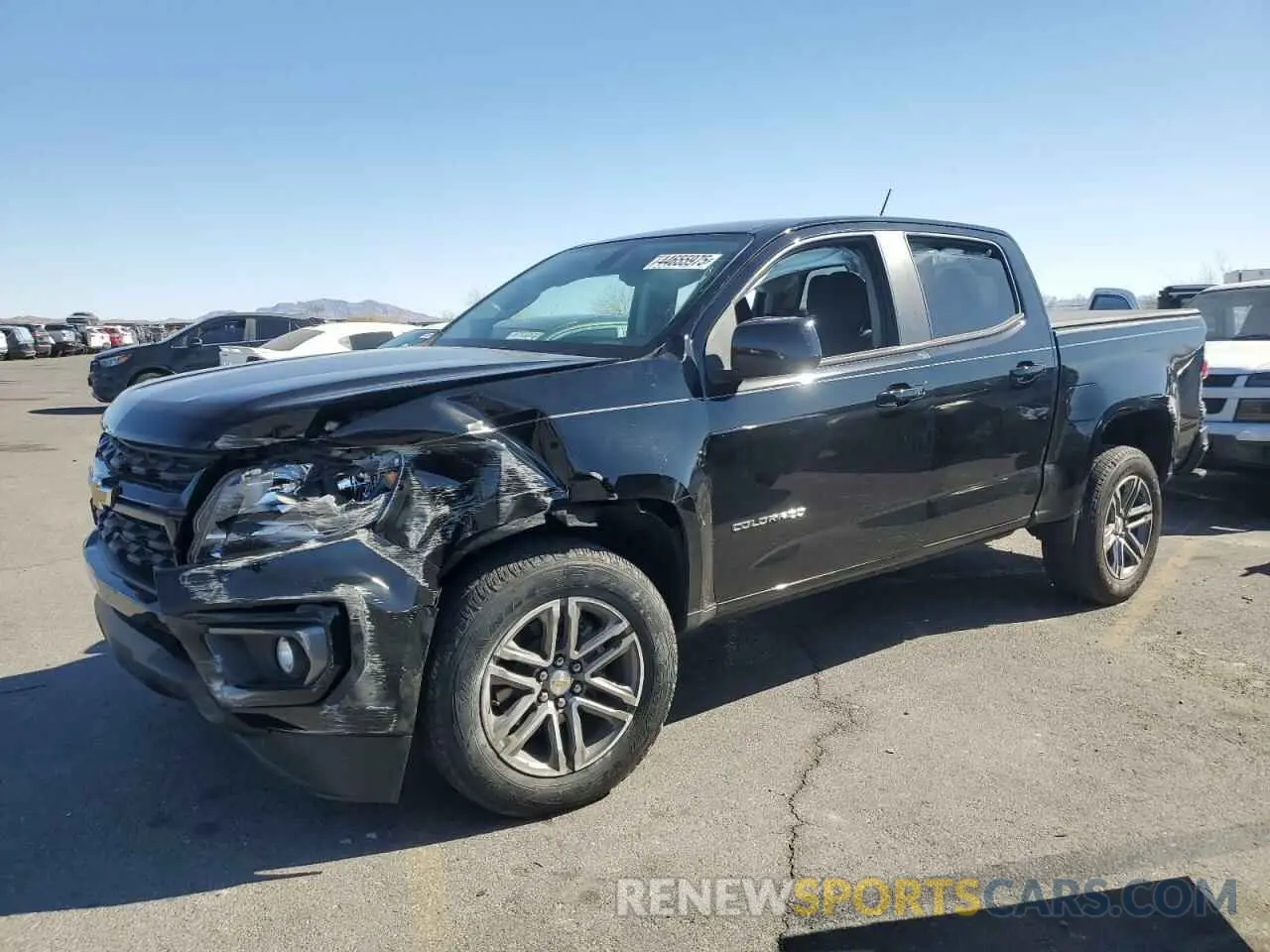1 Photograph of a damaged car 1GCGSCEN9N1242561 CHEVROLET COLORADO 2022