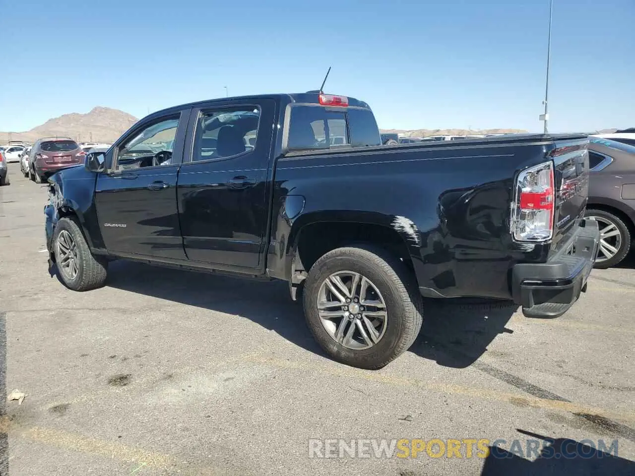 2 Photograph of a damaged car 1GCGSCEN9N1242561 CHEVROLET COLORADO 2022