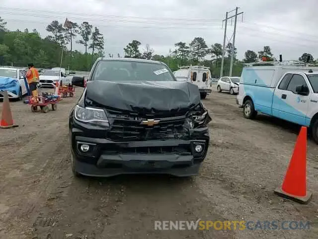 11 Photograph of a damaged car 1GCGSCEN9N1248375 CHEVROLET COLORADO 2022