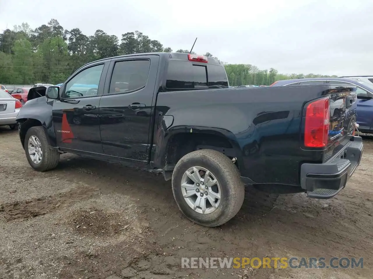 2 Photograph of a damaged car 1GCGSCEN9N1248375 CHEVROLET COLORADO 2022