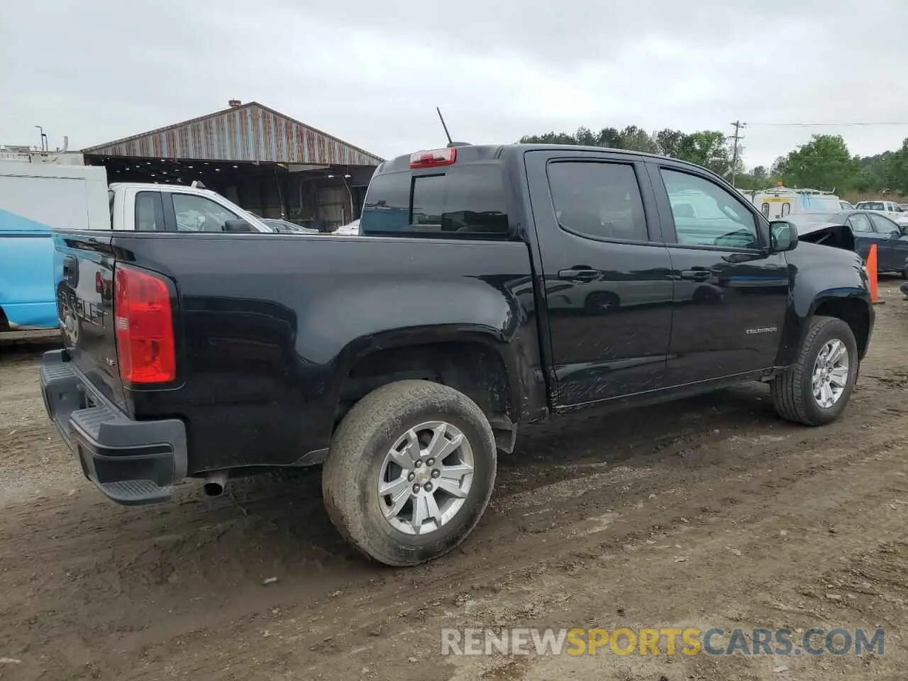 3 Photograph of a damaged car 1GCGSCEN9N1248375 CHEVROLET COLORADO 2022