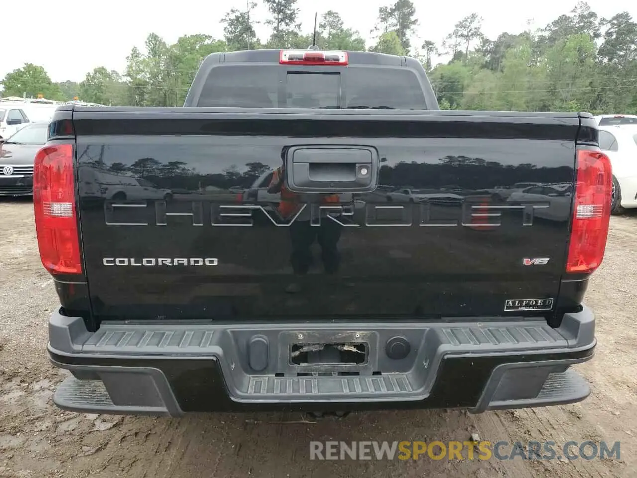 6 Photograph of a damaged car 1GCGSCEN9N1248375 CHEVROLET COLORADO 2022