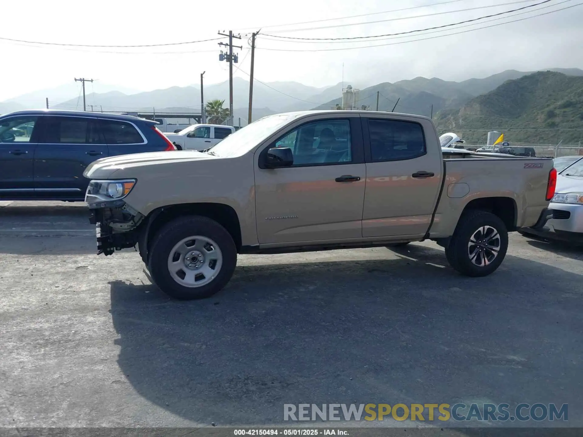 15 Photograph of a damaged car 1GCGSDEN0N1239425 CHEVROLET COLORADO 2022