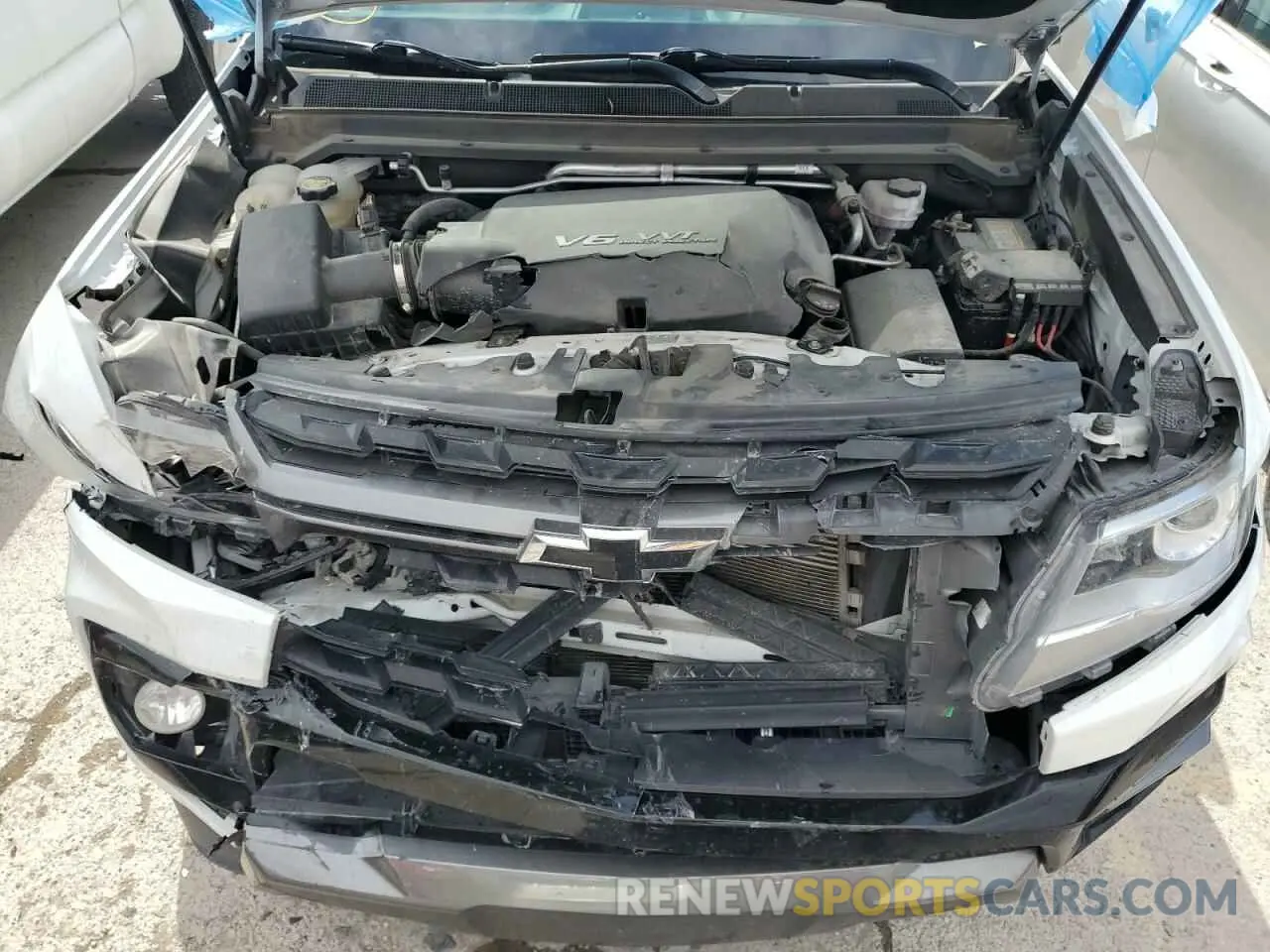 11 Photograph of a damaged car 1GCGSDEN6N1151236 CHEVROLET COLORADO 2022