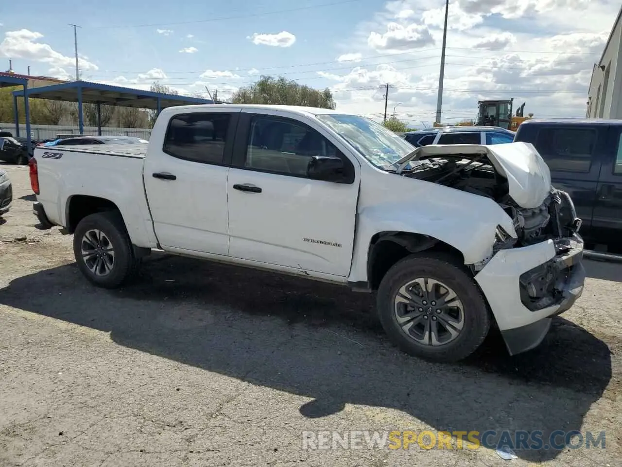 4 Photograph of a damaged car 1GCGSDEN6N1151236 CHEVROLET COLORADO 2022