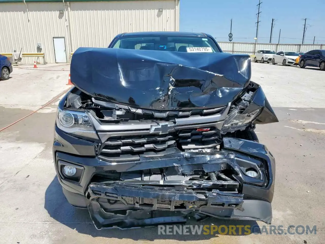 5 Photograph of a damaged car 1GCGSDEN6N1204453 CHEVROLET COLORADO 2022