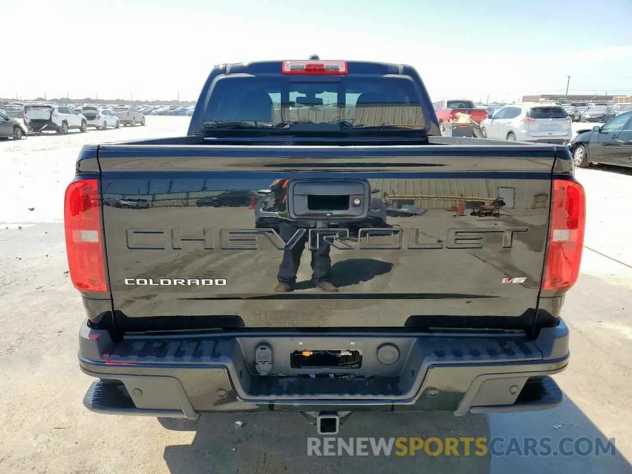 6 Photograph of a damaged car 1GCGSDEN6N1204453 CHEVROLET COLORADO 2022
