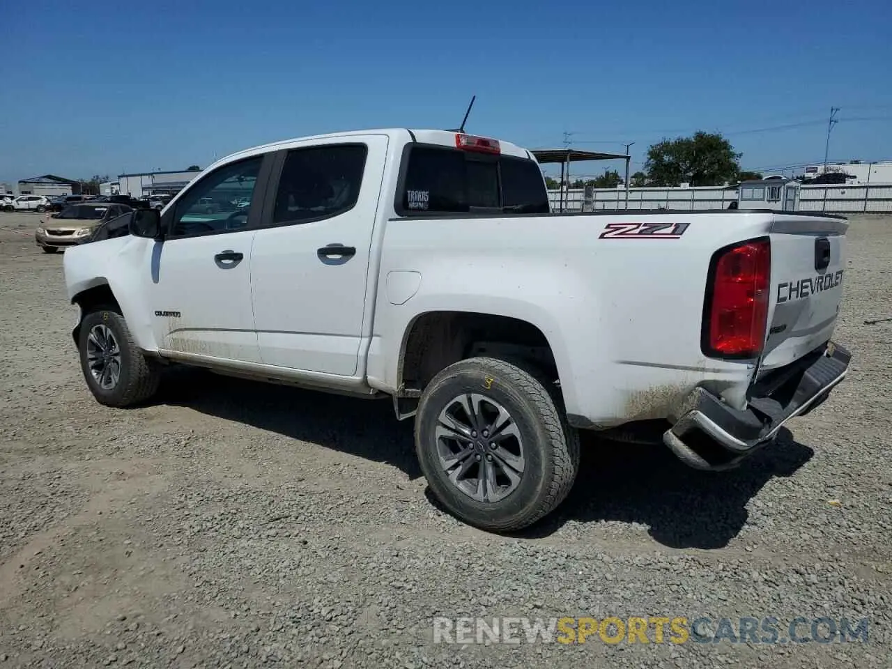 2 Photograph of a damaged car 1GCGSDEN8N1151450 CHEVROLET COLORADO 2022