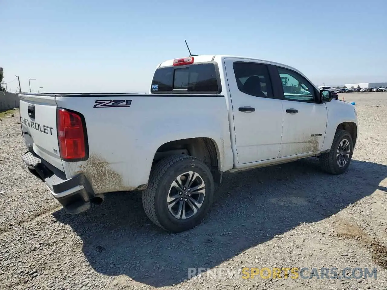3 Photograph of a damaged car 1GCGSDEN8N1151450 CHEVROLET COLORADO 2022