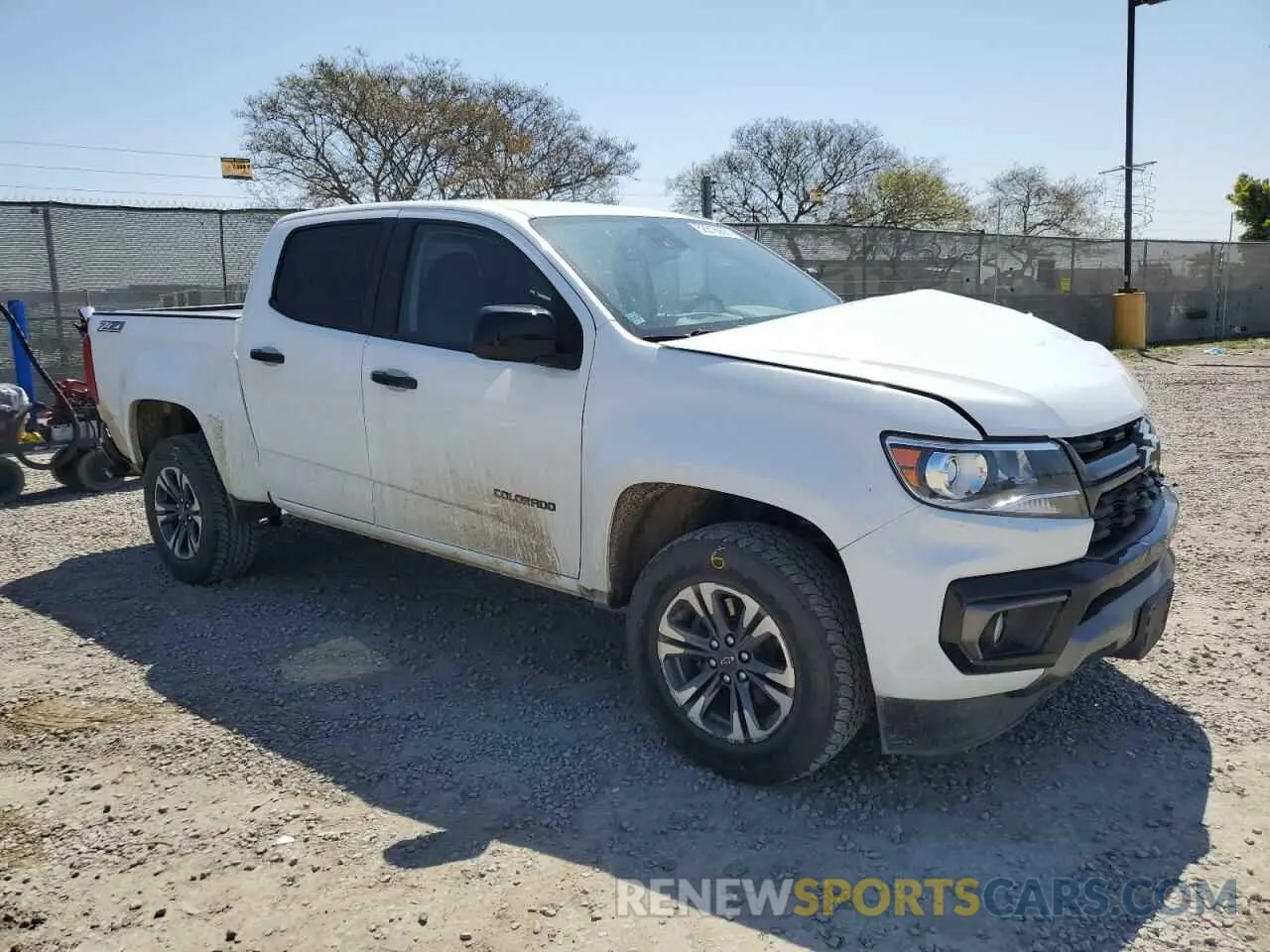 4 Photograph of a damaged car 1GCGSDEN8N1151450 CHEVROLET COLORADO 2022