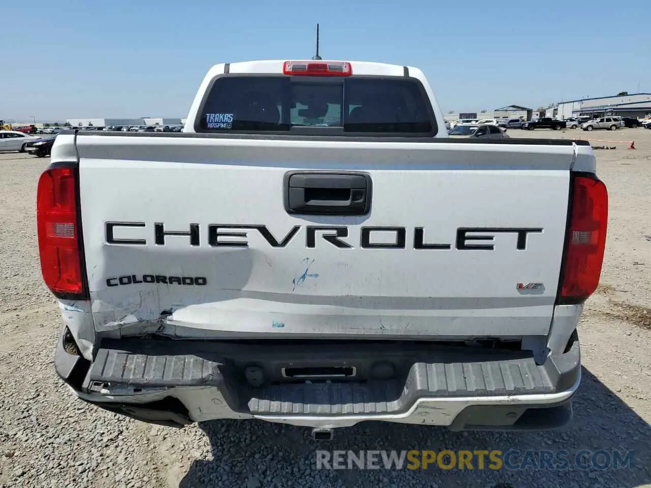 6 Photograph of a damaged car 1GCGSDEN8N1151450 CHEVROLET COLORADO 2022