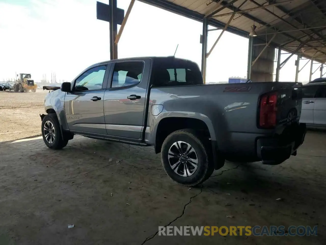 2 Photograph of a damaged car 1GCGSDEN8N1179295 CHEVROLET COLORADO 2022