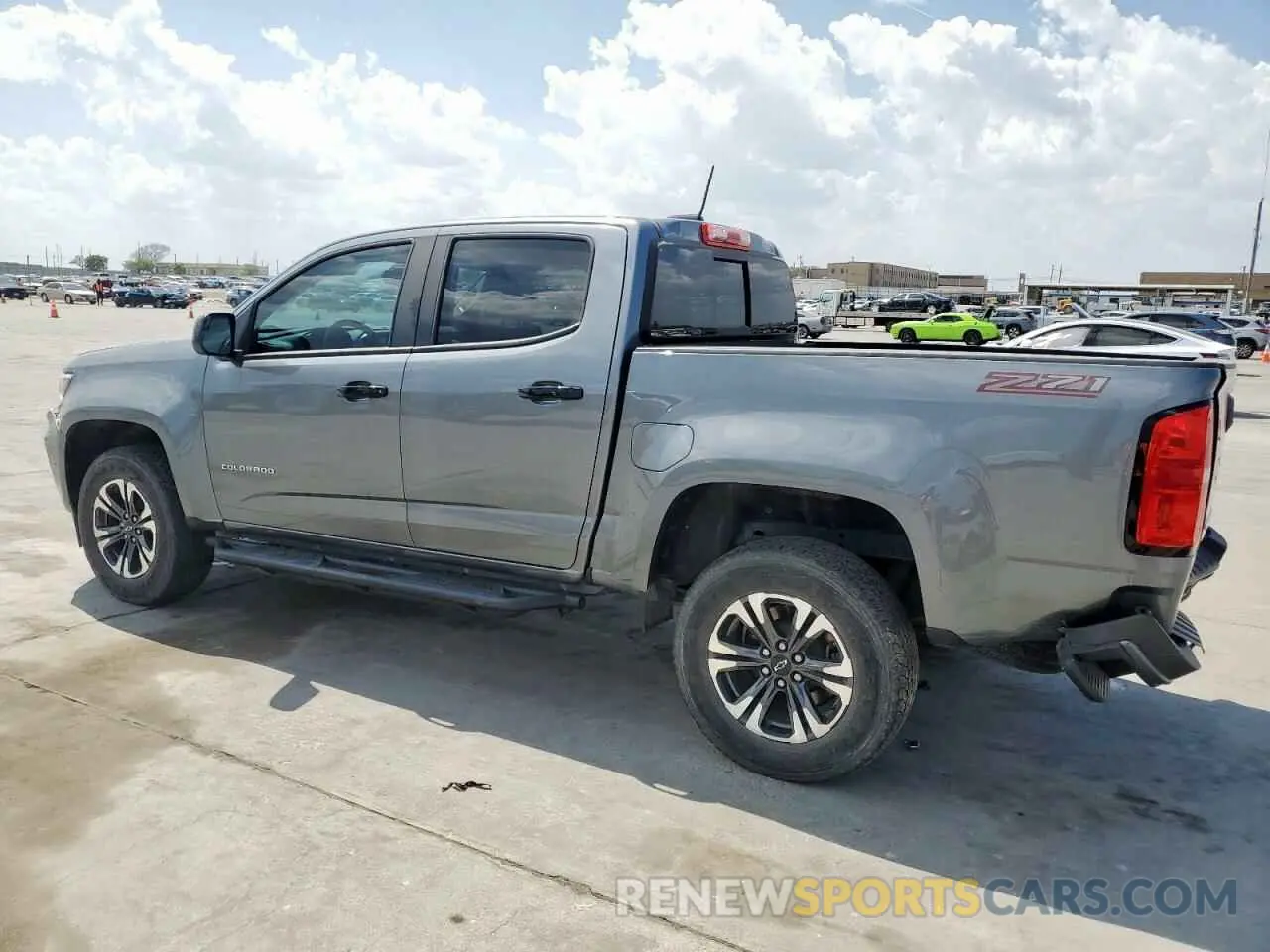 1 Photograph of a damaged car 1GCGSDEN8N1217141 CHEVROLET COLORADO 2022