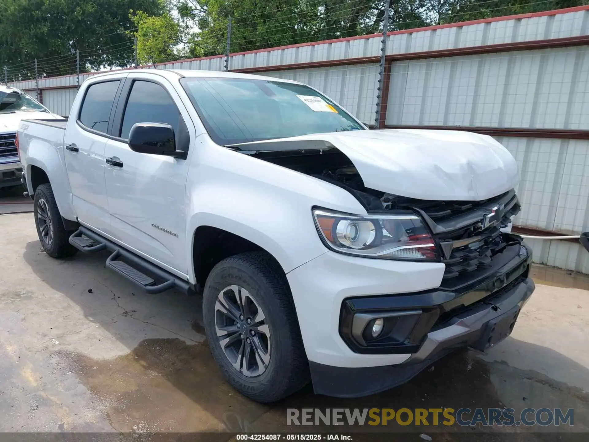 1 Photograph of a damaged car 1GCGSDENXN1194641 CHEVROLET COLORADO 2022