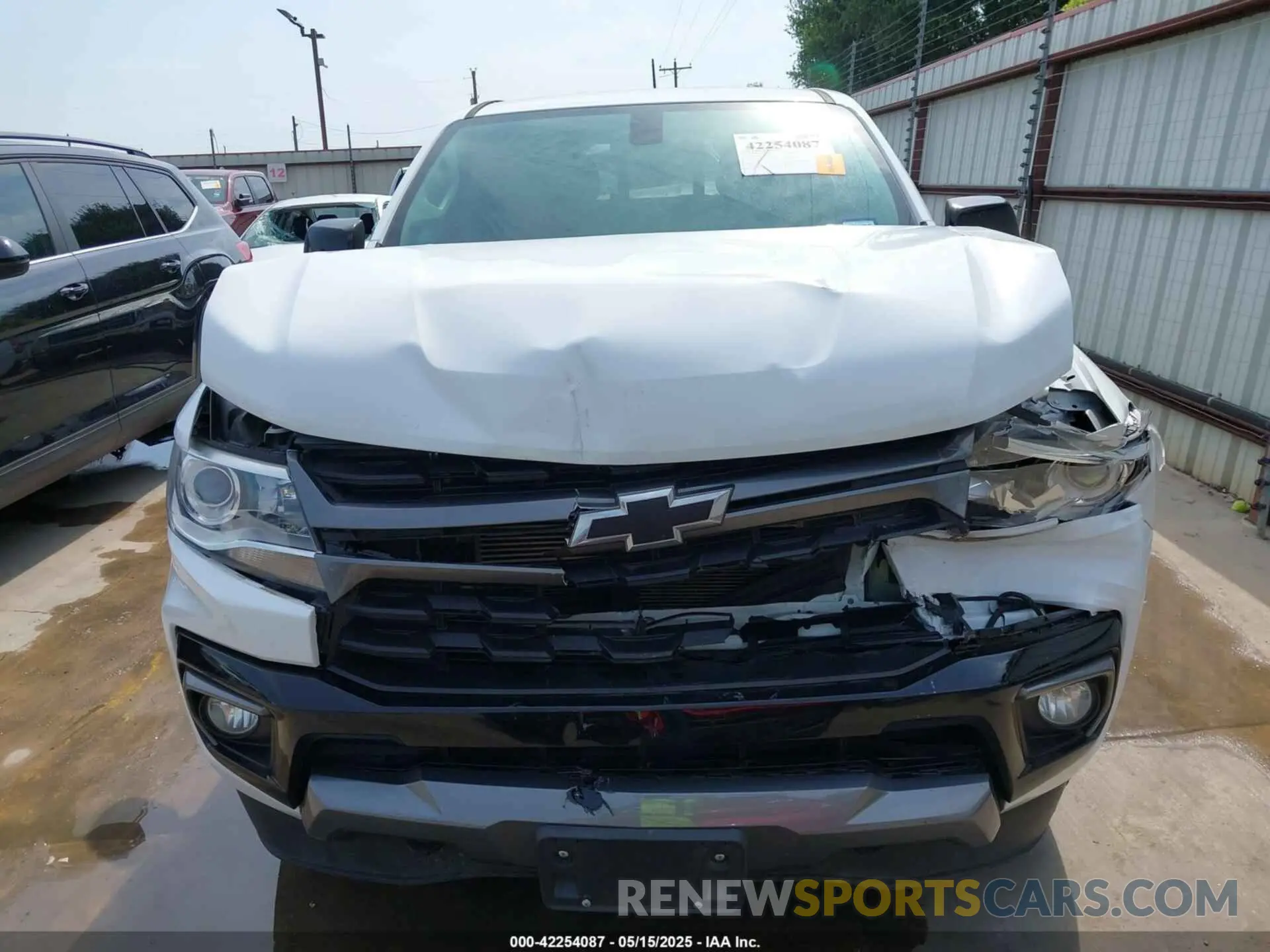 6 Photograph of a damaged car 1GCGSDENXN1194641 CHEVROLET COLORADO 2022