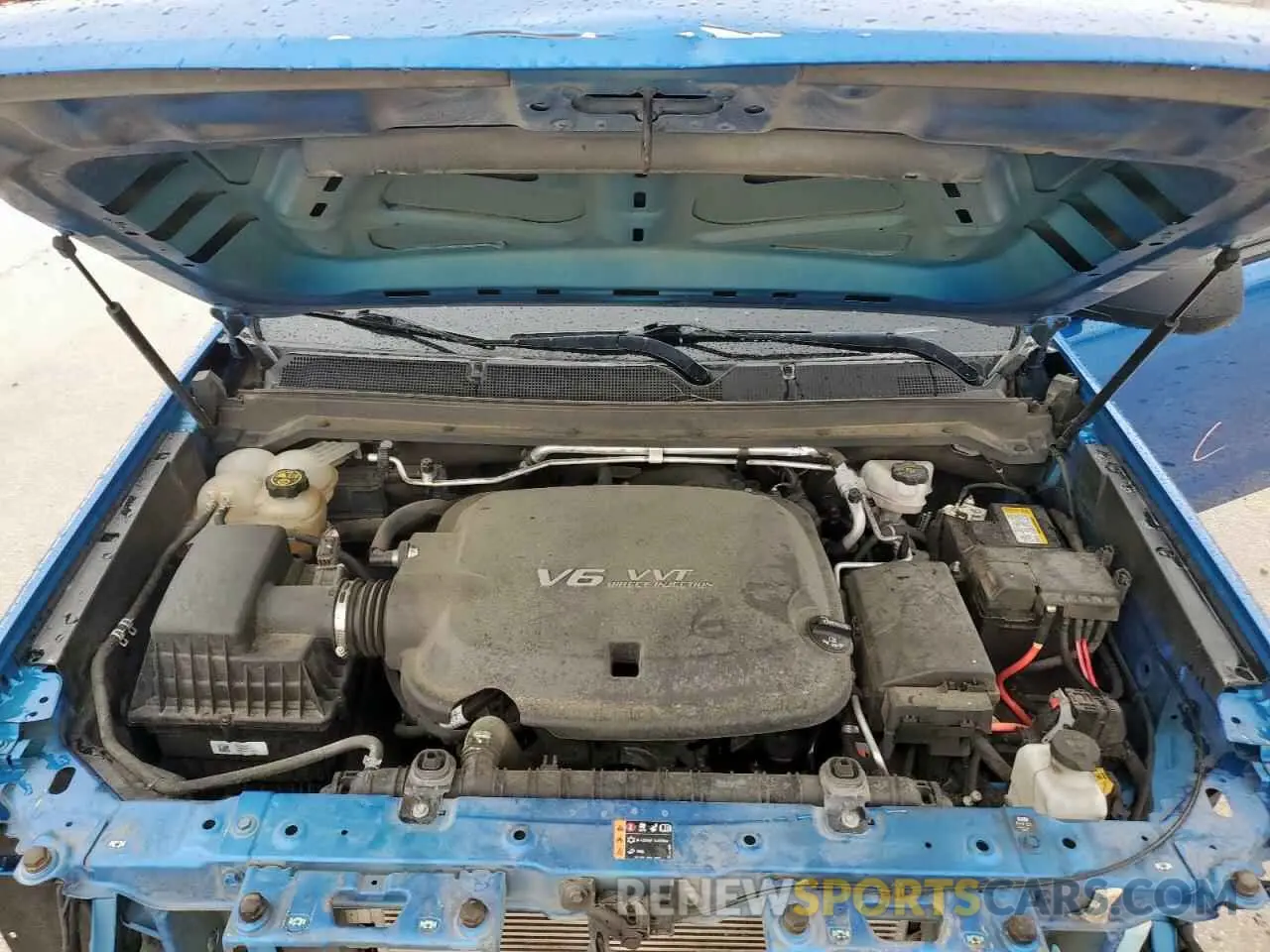 11 Photograph of a damaged car 1GCGTBEN1N1104312 CHEVROLET COLORADO 2022