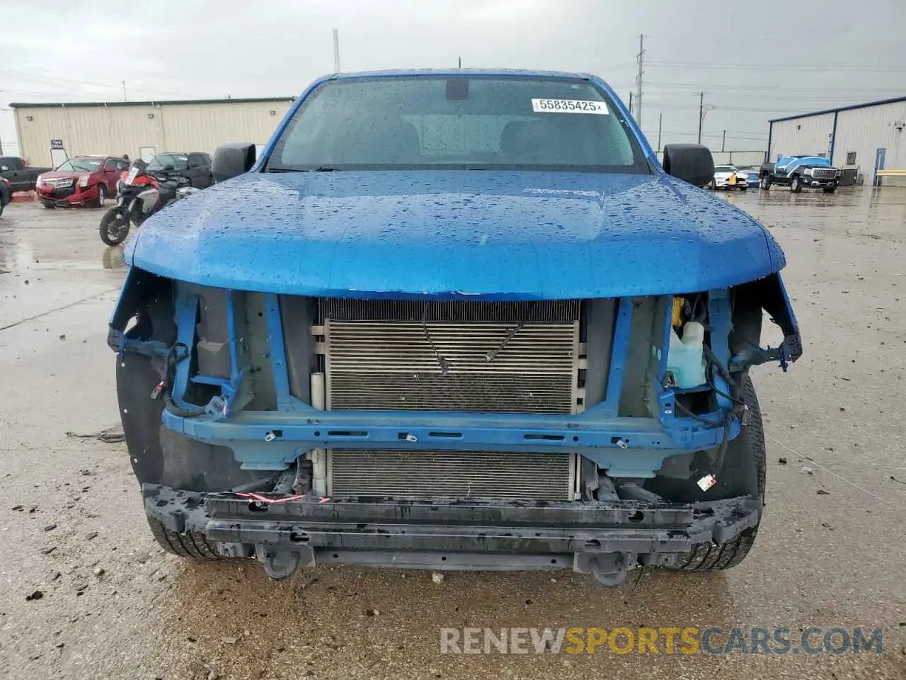 5 Photograph of a damaged car 1GCGTBEN1N1104312 CHEVROLET COLORADO 2022