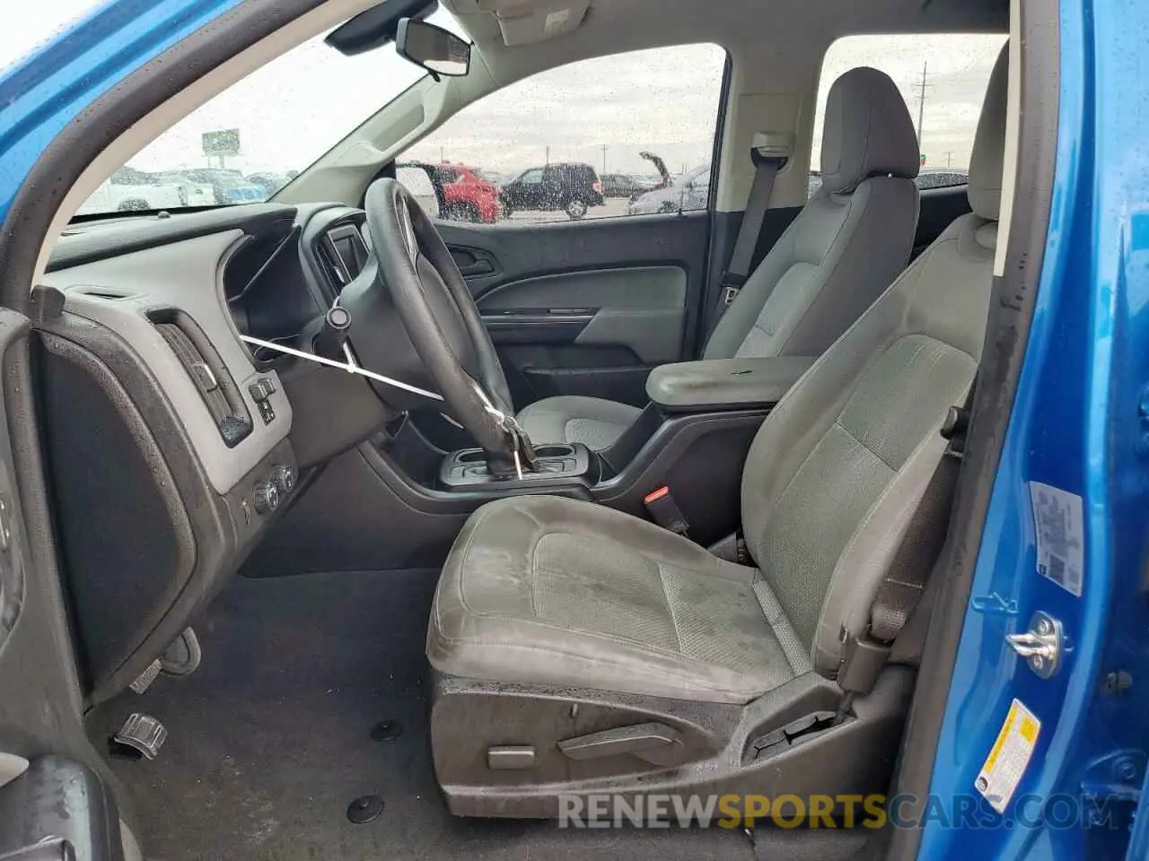 7 Photograph of a damaged car 1GCGTBEN1N1104312 CHEVROLET COLORADO 2022