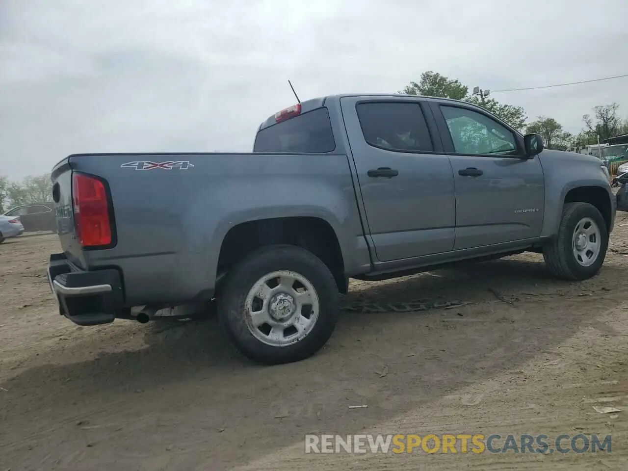 3 Photograph of a damaged car 1GCGTBEN1N1146432 CHEVROLET COLORADO 2022