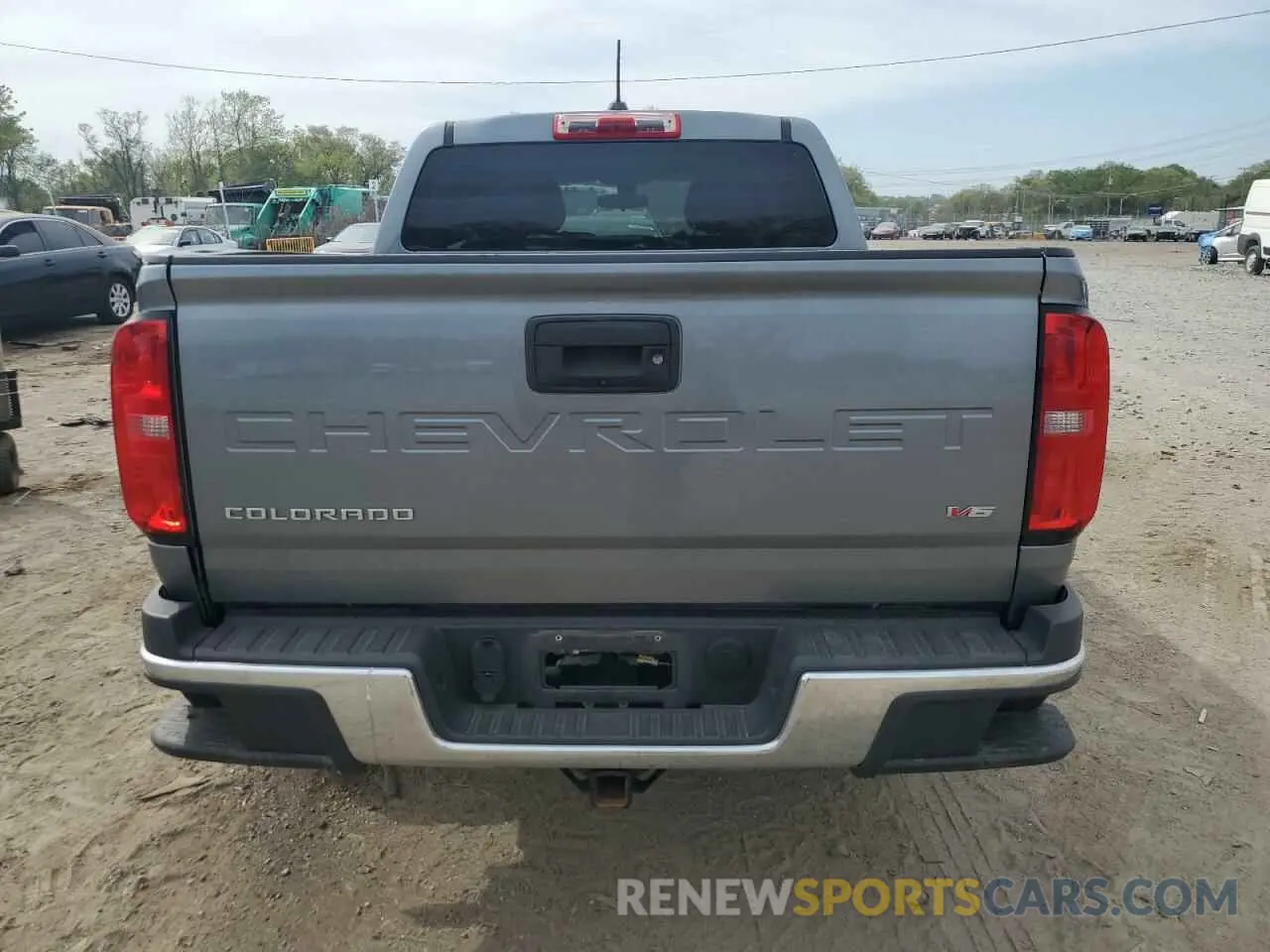 6 Photograph of a damaged car 1GCGTBEN1N1146432 CHEVROLET COLORADO 2022