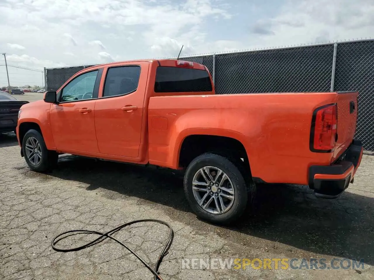 2 Photograph of a damaged car 1GCGTBEN3N1118759 CHEVROLET COLORADO 2022