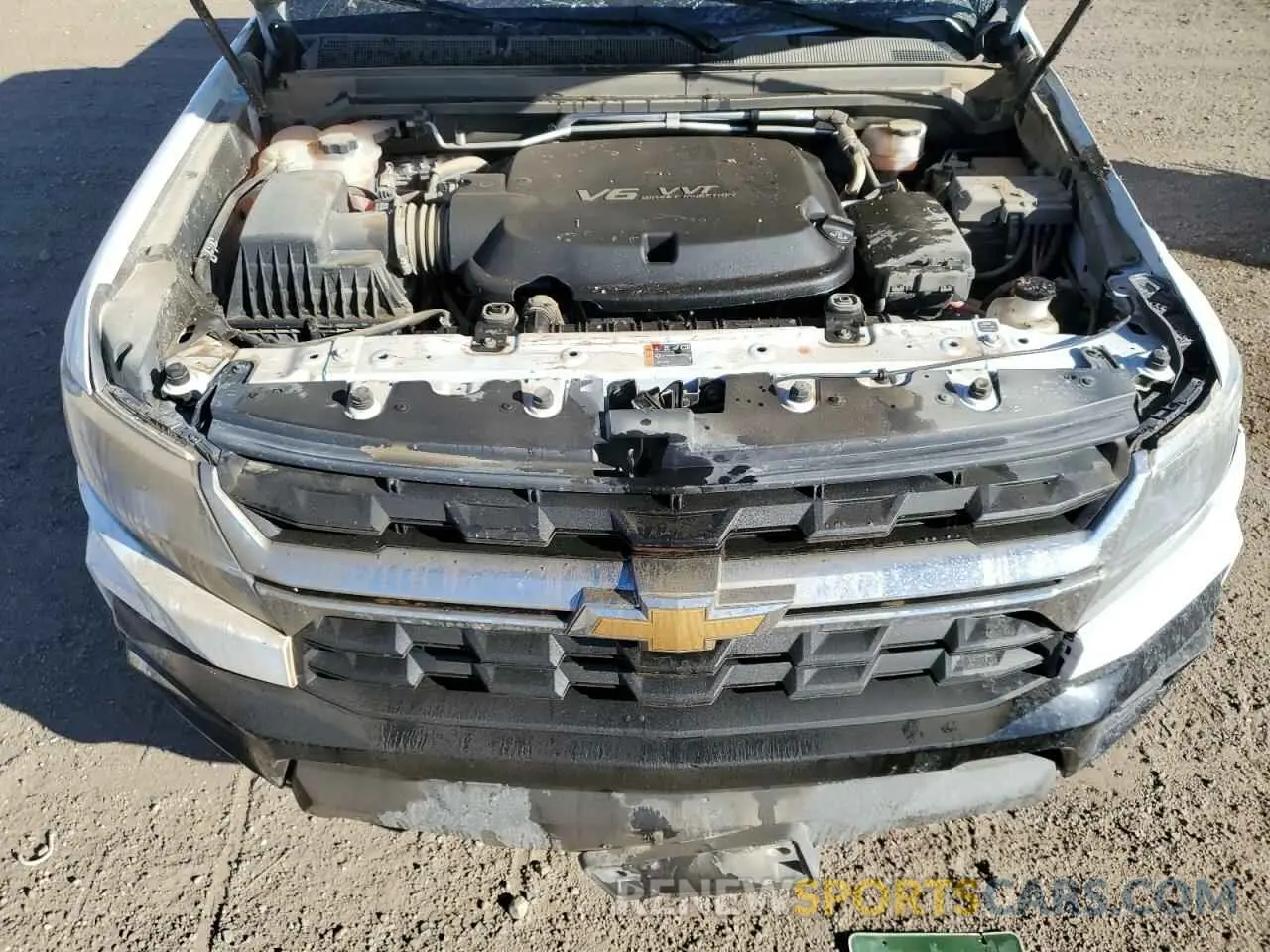 11 Photograph of a damaged car 1GCGTBEN7N1127755 CHEVROLET COLORADO 2022
