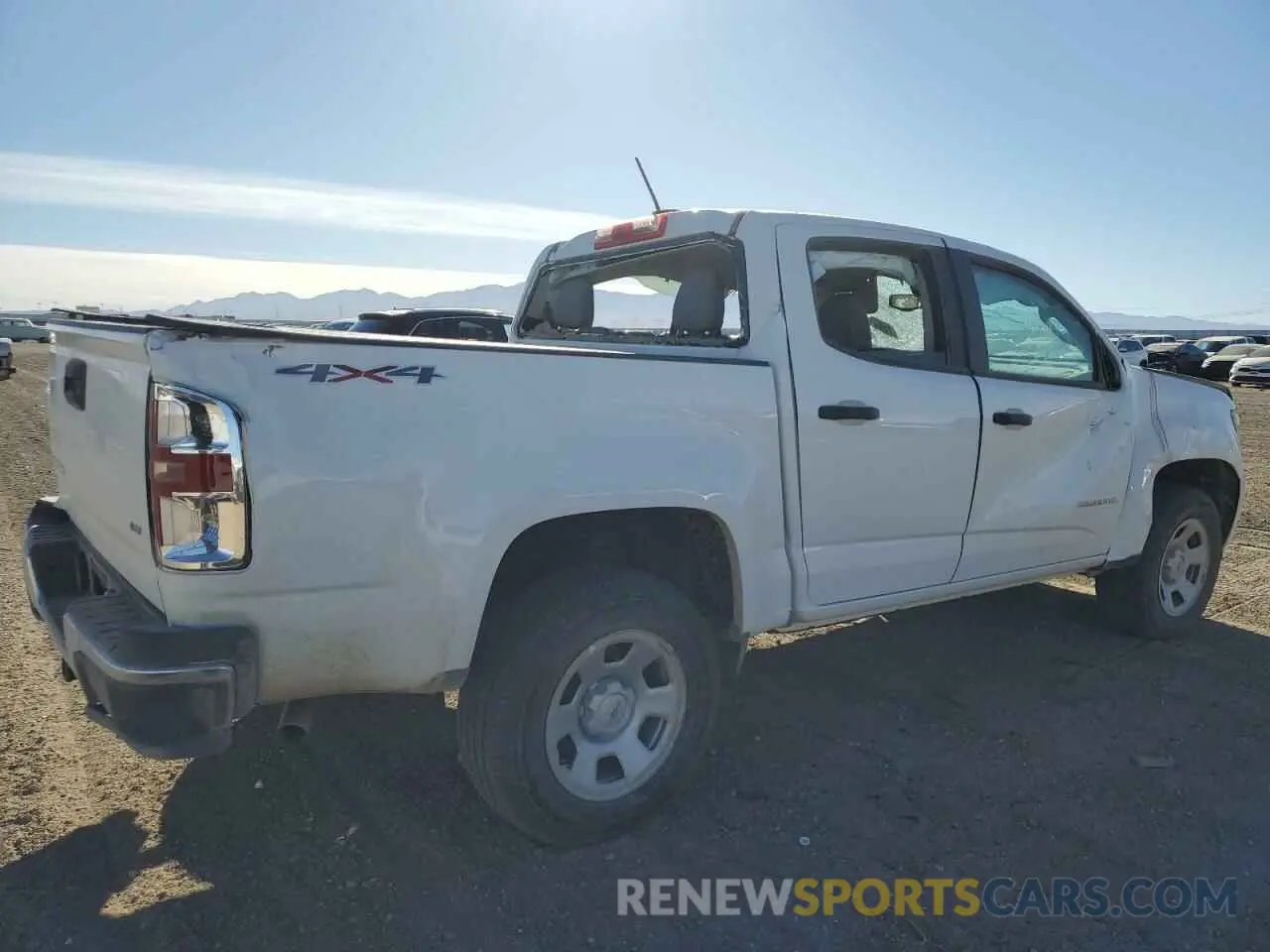 3 Photograph of a damaged car 1GCGTBEN7N1127755 CHEVROLET COLORADO 2022