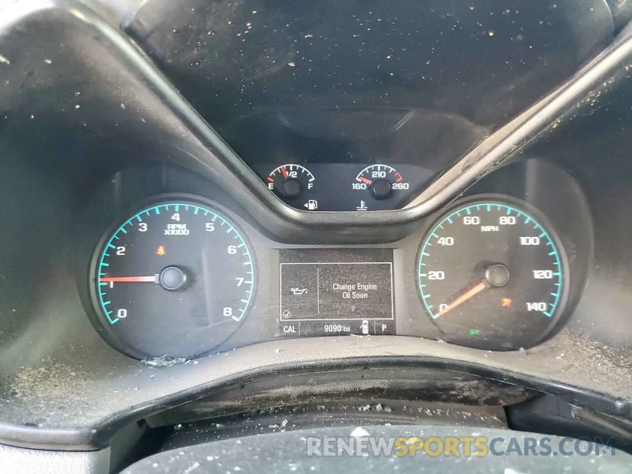 9 Photograph of a damaged car 1GCGTBEN7N1127755 CHEVROLET COLORADO 2022