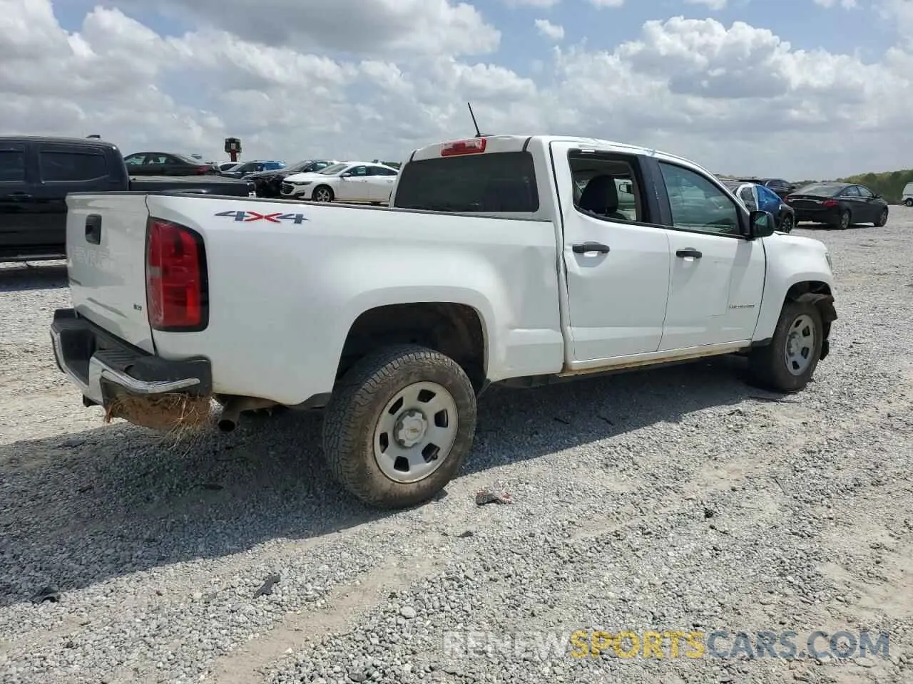 3 Photograph of a damaged car 1GCGTBEN9N1154620 CHEVROLET COLORADO 2022