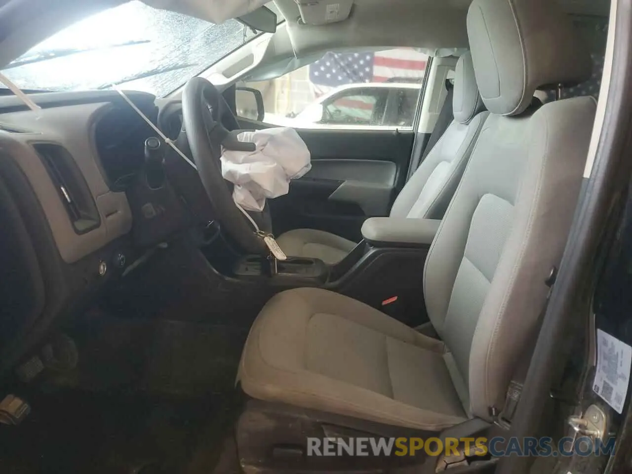 7 Photograph of a damaged car 1GCGTBENXN1120685 CHEVROLET COLORADO 2022