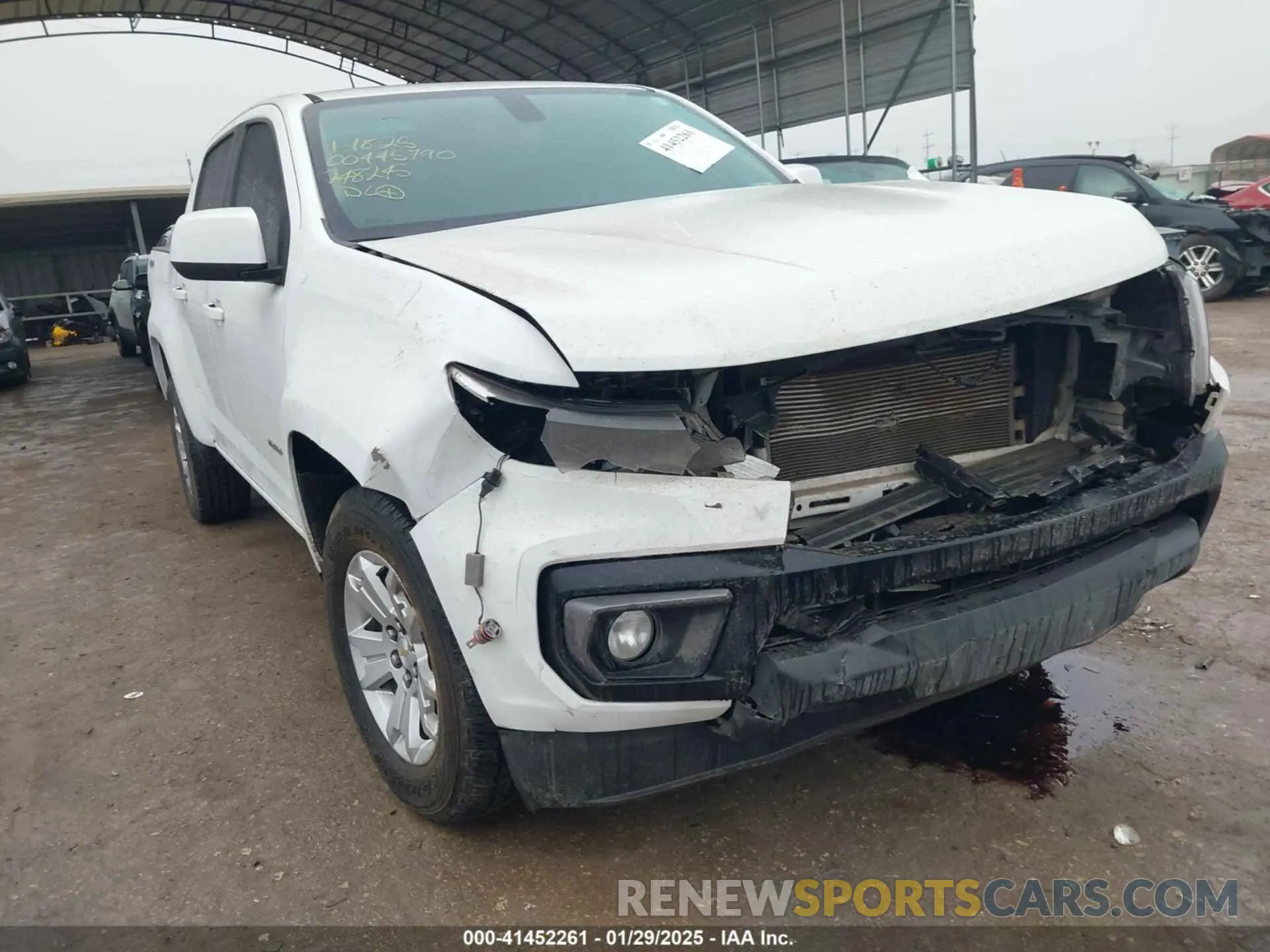 6 Photograph of a damaged car 1GCGTCEN0N1248245 CHEVROLET COLORADO 2022