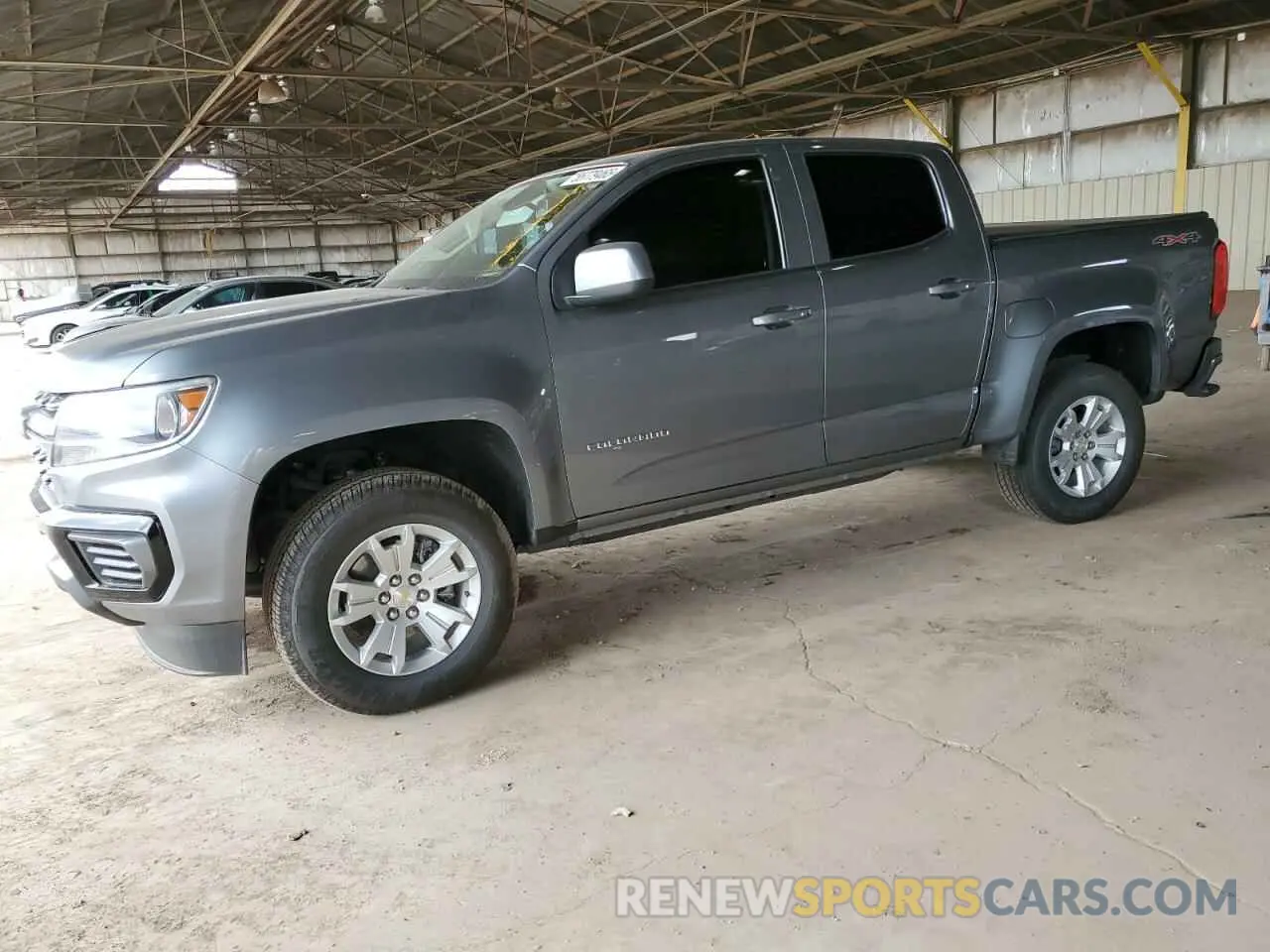1 Photograph of a damaged car 1GCGTCEN0N1307195 CHEVROLET COLORADO 2022