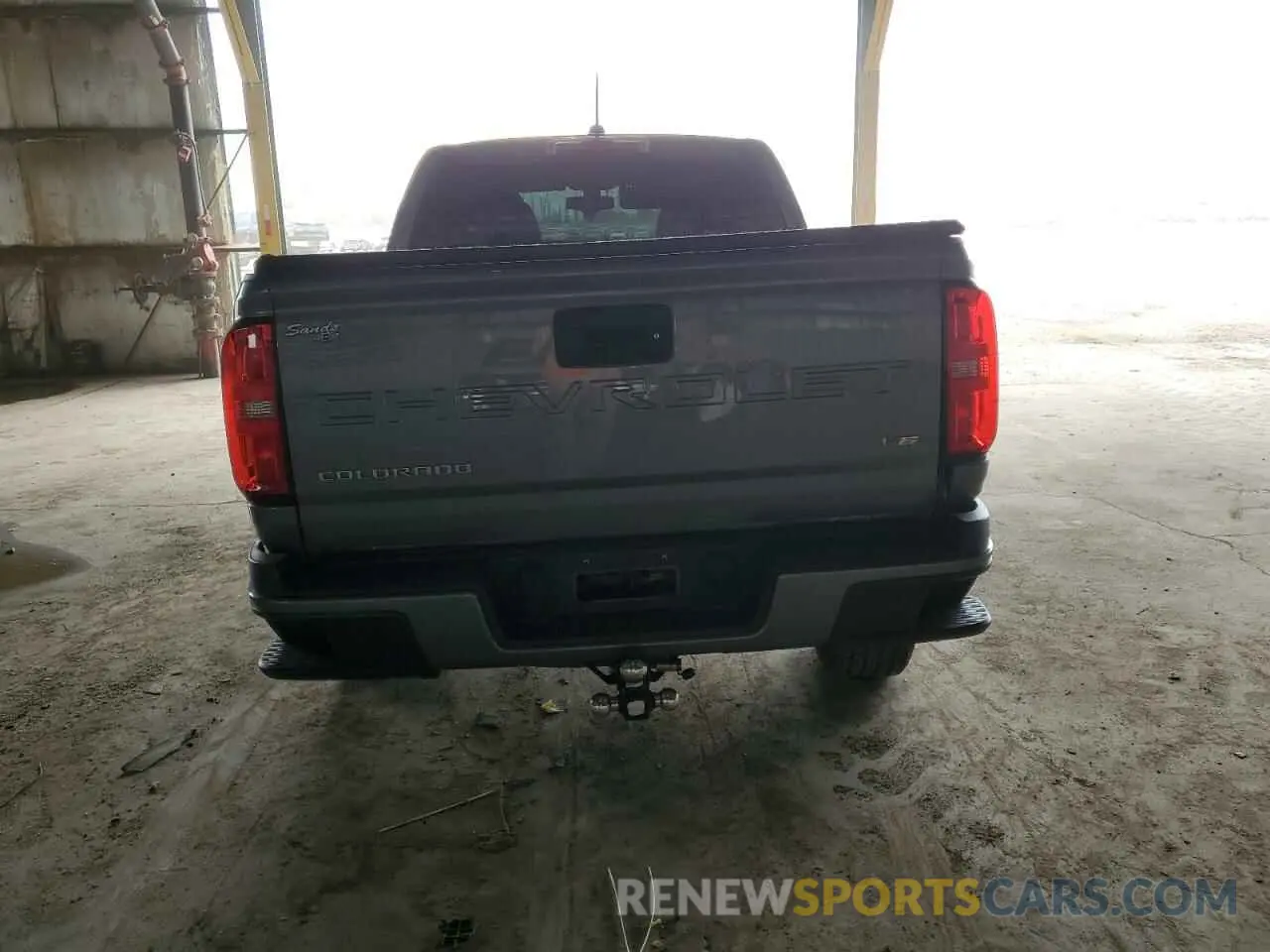 6 Photograph of a damaged car 1GCGTCEN0N1307195 CHEVROLET COLORADO 2022