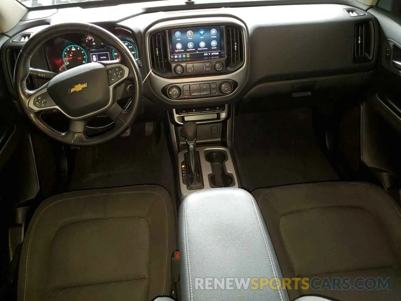 8 Photograph of a damaged car 1GCGTCEN0N1307195 CHEVROLET COLORADO 2022