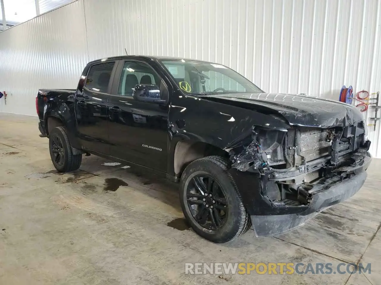 4 Photograph of a damaged car 1GCGTCEN1N1276197 CHEVROLET COLORADO 2022