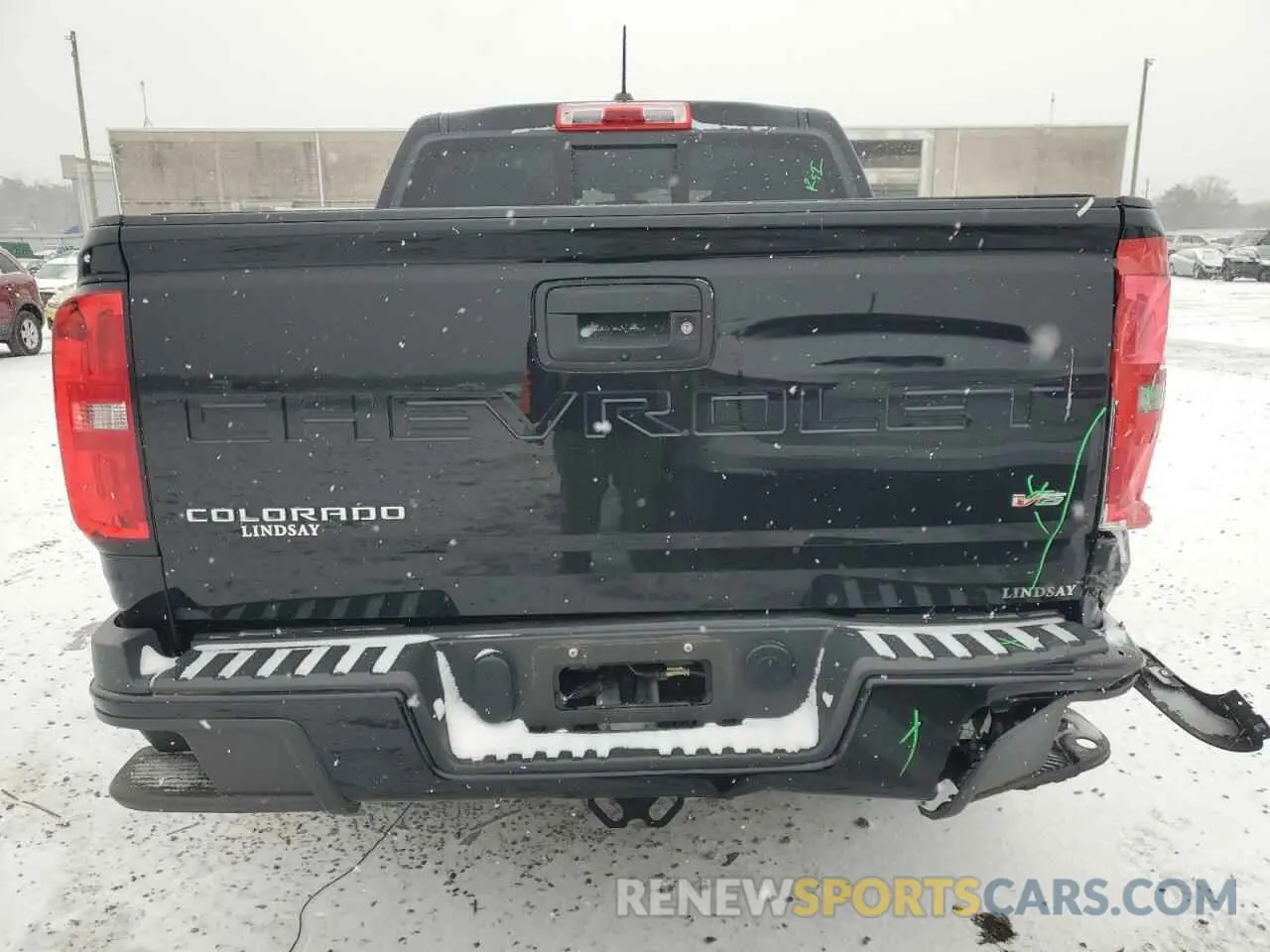 6 Photograph of a damaged car 1GCGTCEN3N1180619 CHEVROLET COLORADO 2022
