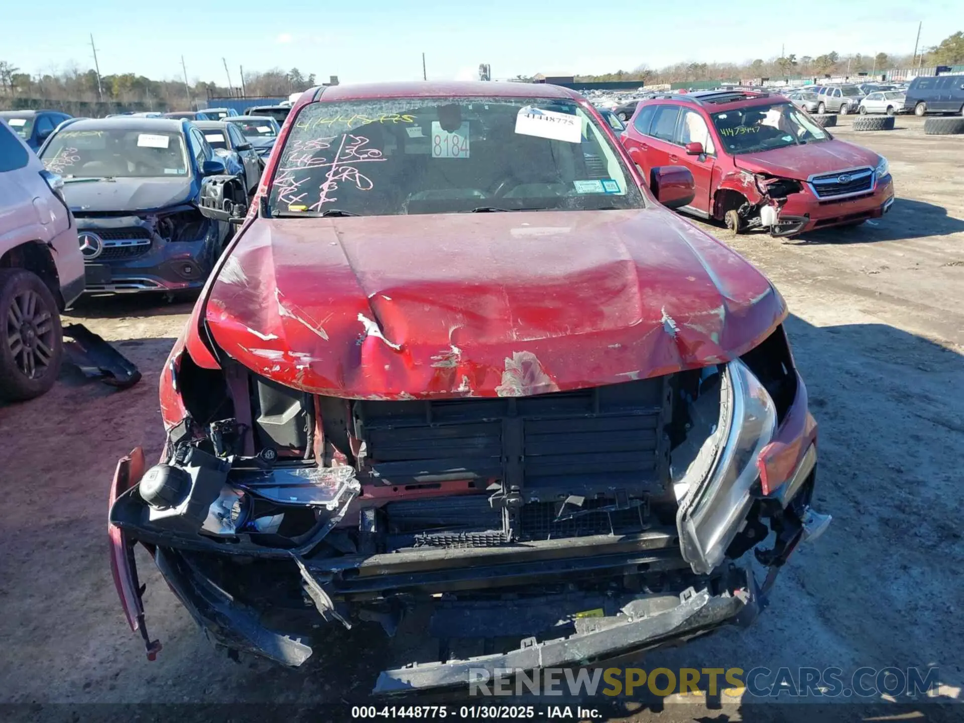 12 Photograph of a damaged car 1GCGTCEN4N1111860 CHEVROLET COLORADO 2022
