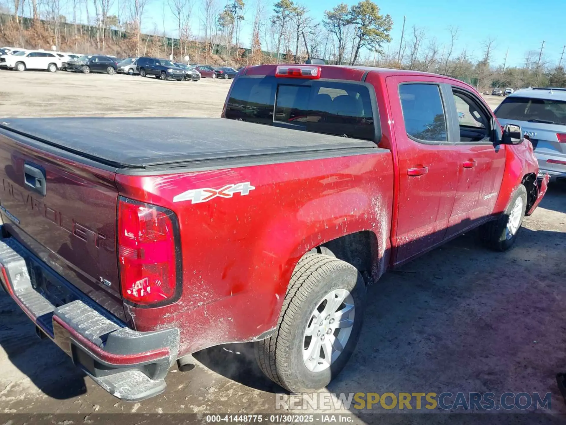 13 Photograph of a damaged car 1GCGTCEN4N1111860 CHEVROLET COLORADO 2022