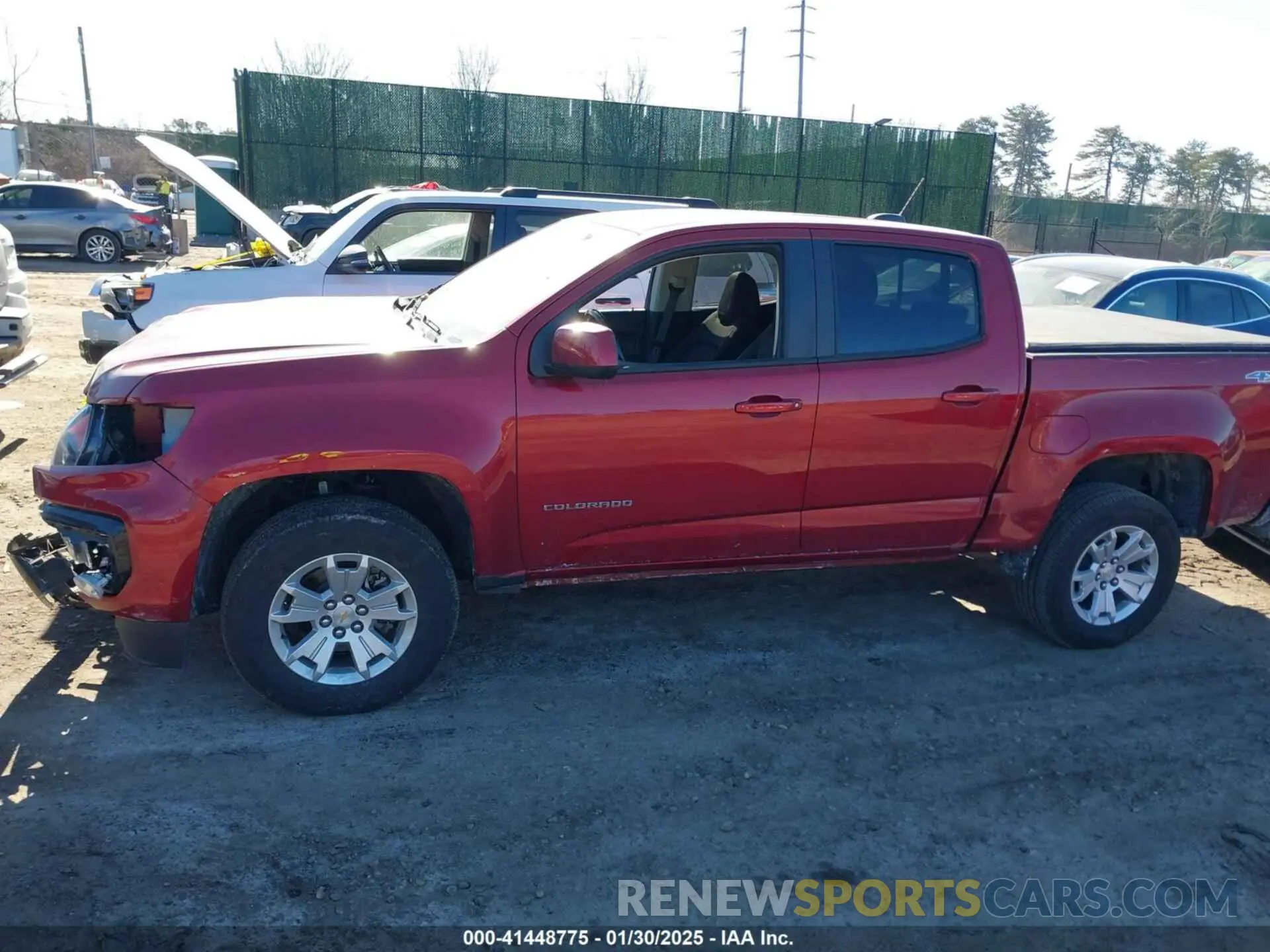 14 Photograph of a damaged car 1GCGTCEN4N1111860 CHEVROLET COLORADO 2022