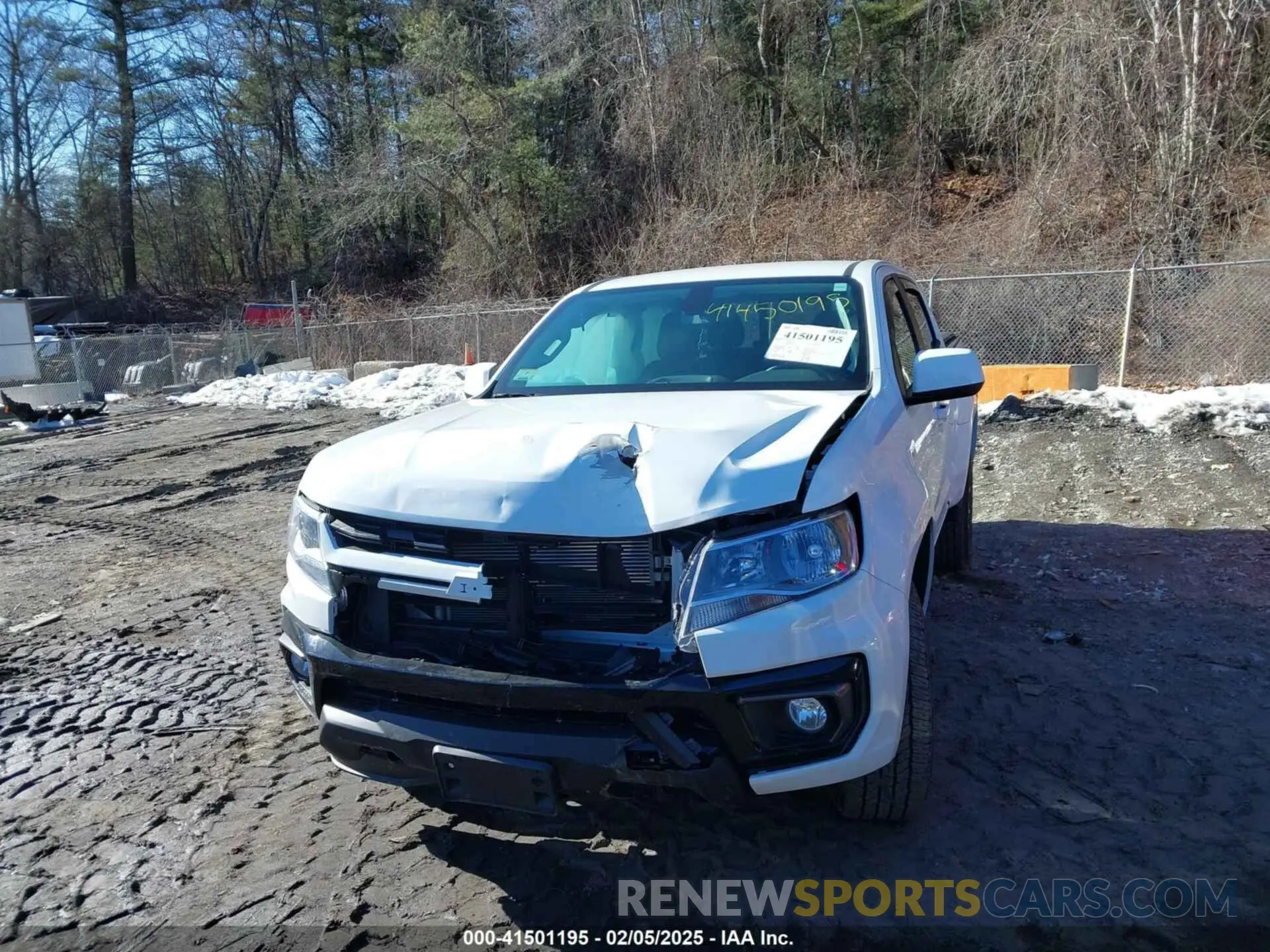 12 Photograph of a damaged car 1GCGTCEN4N1320547 CHEVROLET COLORADO 2022