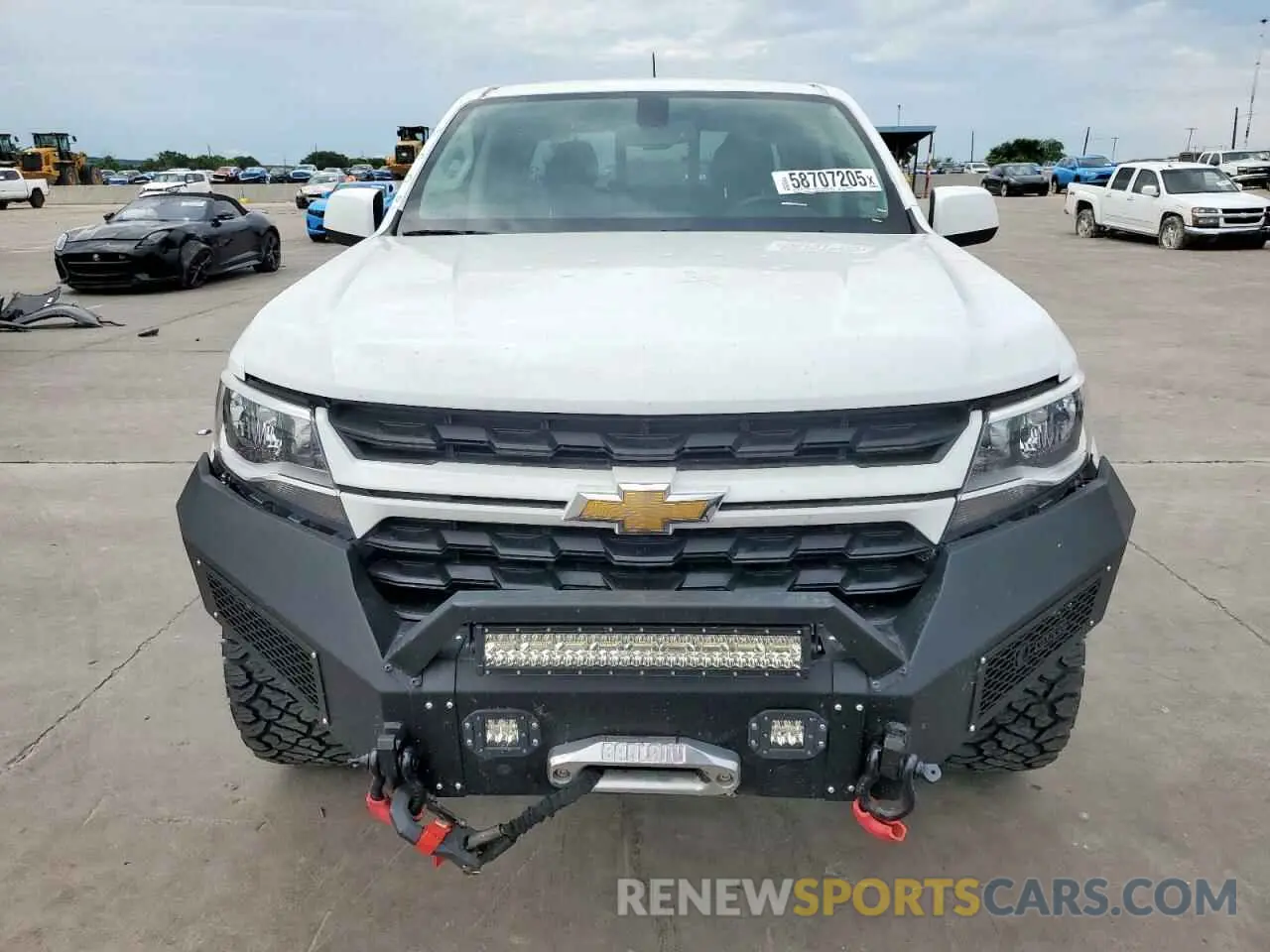 5 Photograph of a damaged car 1GCGTCEN6N1252025 CHEVROLET COLORADO 2022