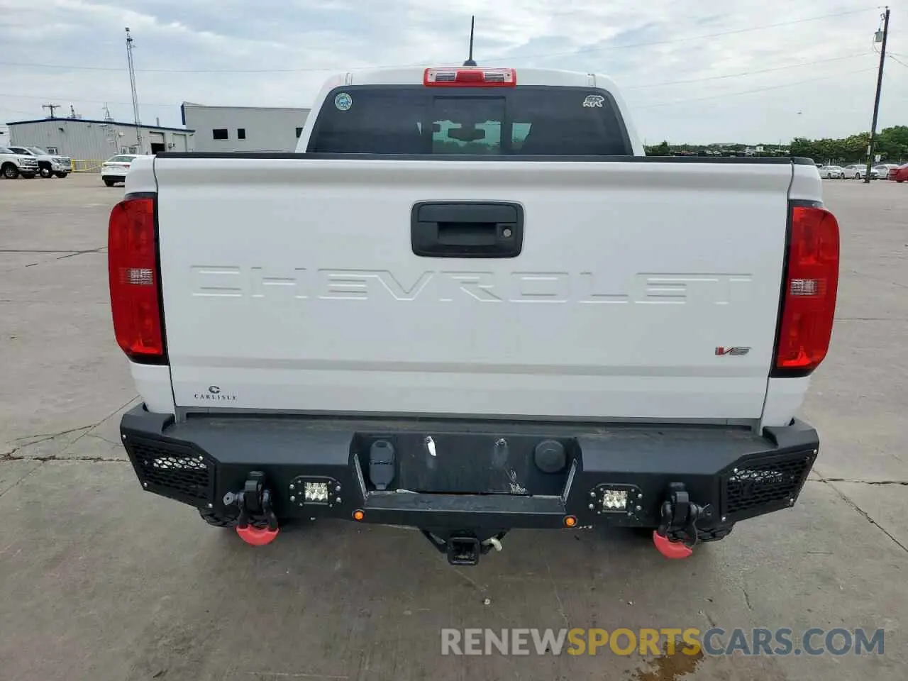 6 Photograph of a damaged car 1GCGTCEN6N1252025 CHEVROLET COLORADO 2022