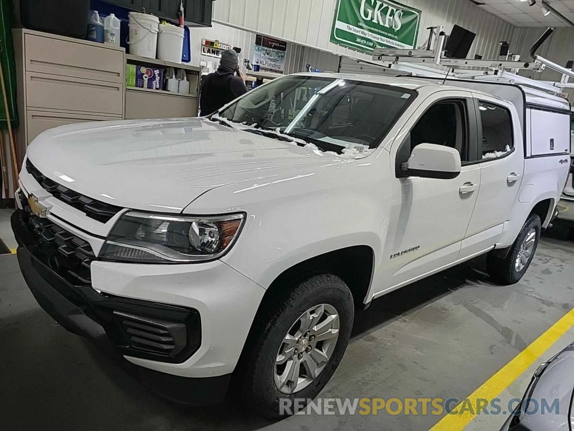 7 Photograph of a damaged car 1GCGTCEN6N1297059 CHEVROLET COLORADO 2022