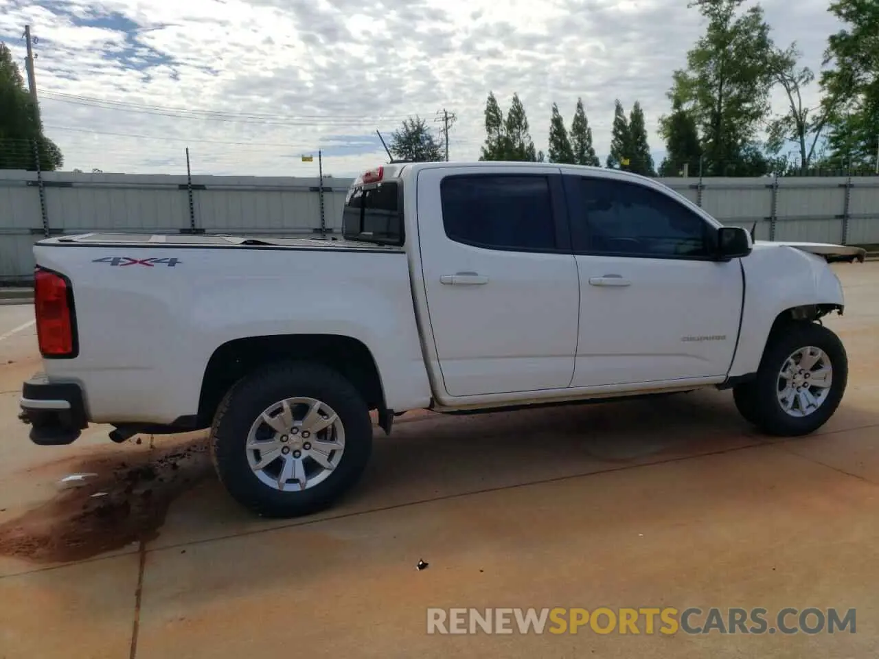 3 Photograph of a damaged car 1GCGTCEN7N1130225 CHEVROLET COLORADO 2022