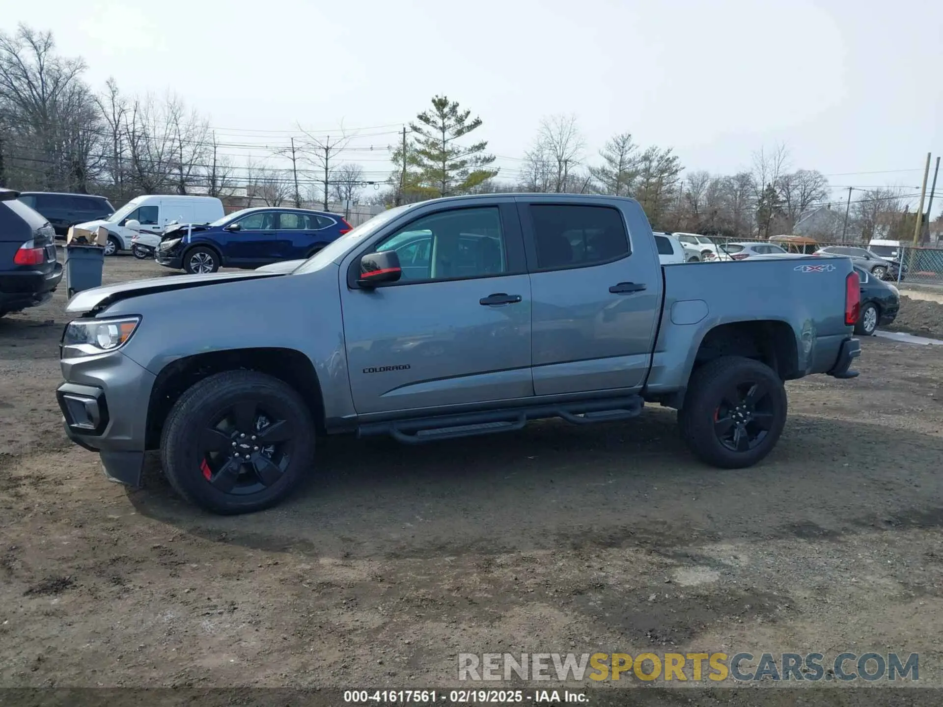14 Photograph of a damaged car 1GCGTCEN7N1145713 CHEVROLET COLORADO 2022