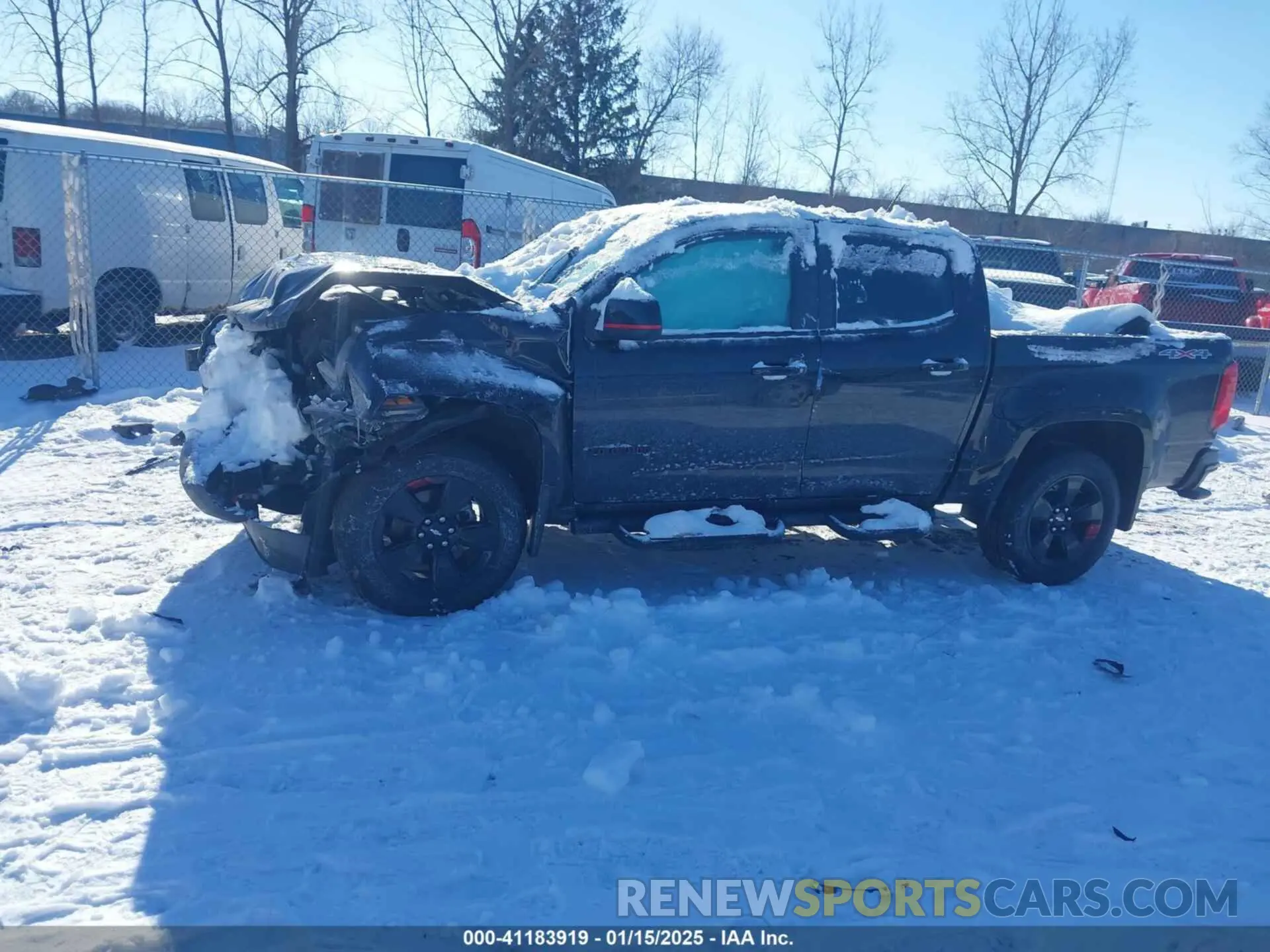 14 Photograph of a damaged car 1GCGTCENXN1123852 CHEVROLET COLORADO 2022